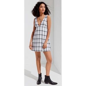 Urban Outfitters Plaid Mini Dress
